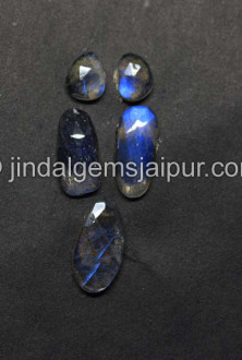 Blue Labradorite Rose Cut Slices